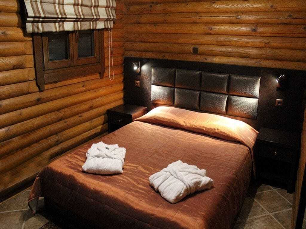 Natura Chalets Mega Chorio Zewnętrze zdjęcie